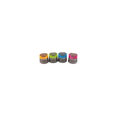 Espositore 16 temperamatite a 2 fori con serbatoio Donau in colori assortiti - 330373912